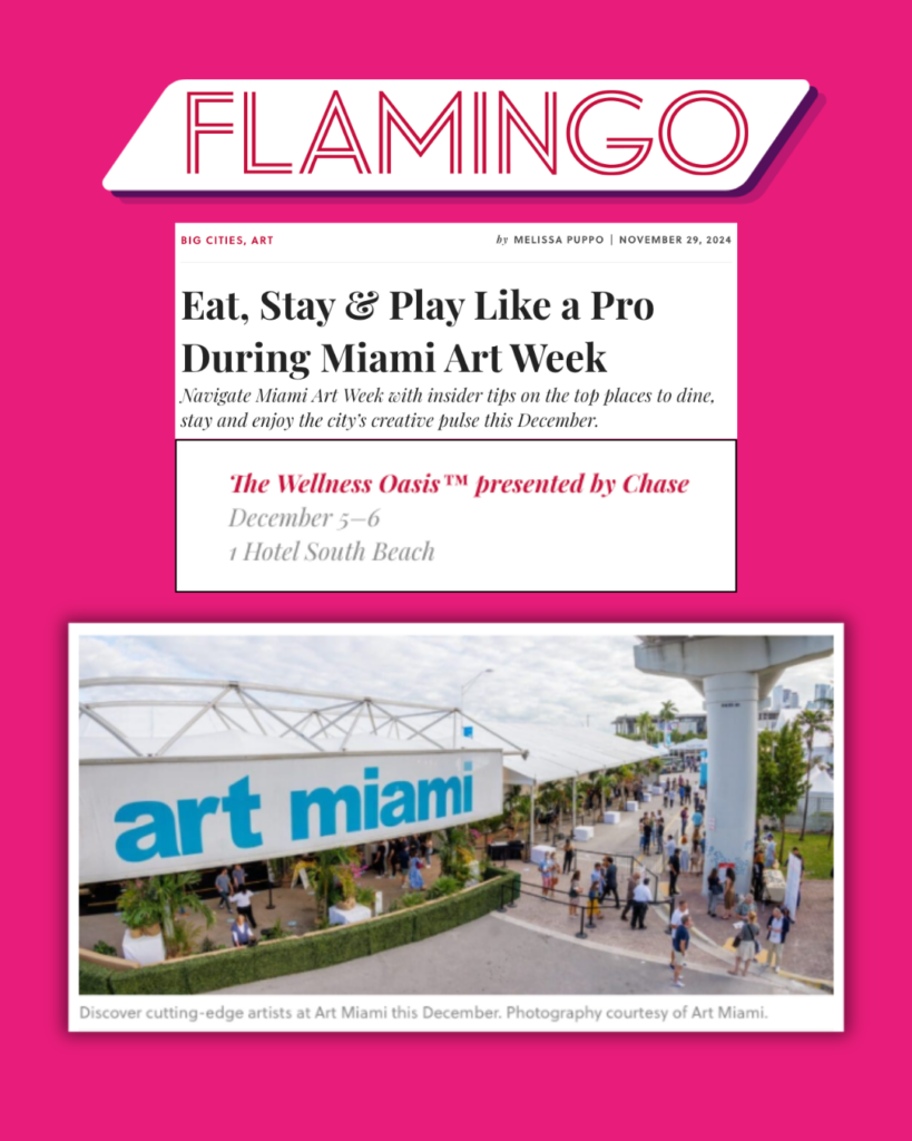 Eat, Stay & Play Like a Pro During Miami Art Week