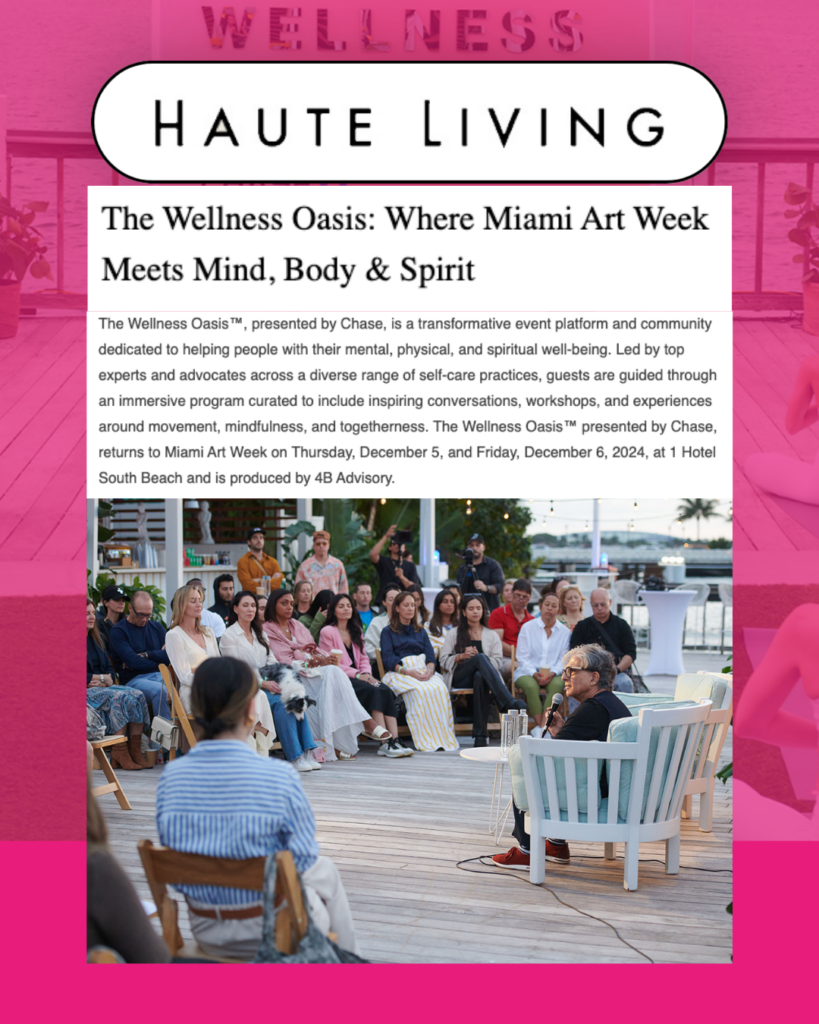 The Wellness Oasis_ Where Miami Art Week Meets Mind, Body & Spirit